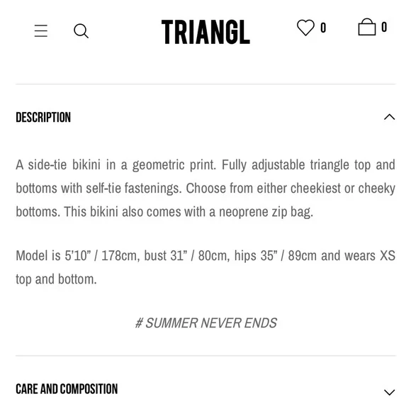 TRIANGL Vinca Bikini in Sweets - Picture 3 of 3